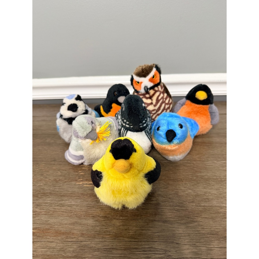 Wild Republic Audubon Birds‎ Plush Lot 7